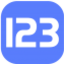 123云盘 logo