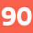 90设计工具 logo
