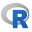 R: The R Project for Statistical Computing logo