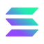 Scalable Blockchain Infrastructure: Billions of transactions & counting | Solana: Build crypto apps that scale logo
